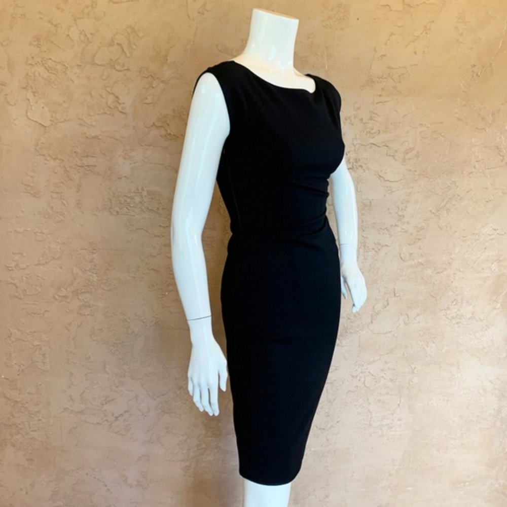 Diane Von Furstenberg Jori Black Sheath Dress 2 View 4